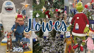 Lowes Christmas Decor Shop With Me Indoor and Outdoor Decor 2025