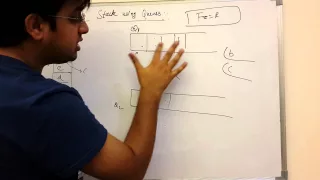 Lec 42 Implementing Stack using Queues