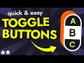 Make Toggle Buttons in Godot - EASY