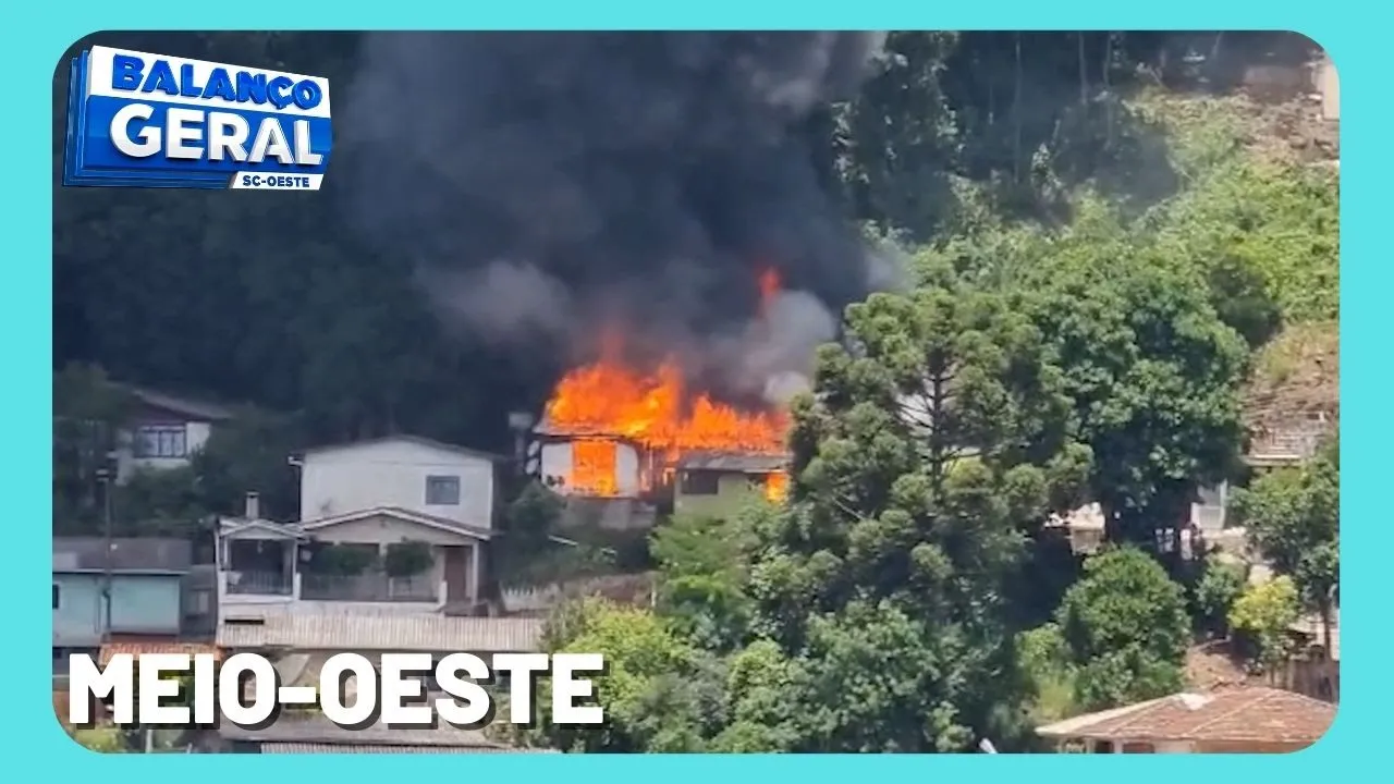 Corpo de Bombeiros atende três ocorrências de incêndio no mesmo dia em Herval D'Oeste