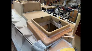 20 May 2025 Laminating fore deck hatch coaming