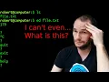 Trying The Oldest Text Editor In Linux - The ed Command