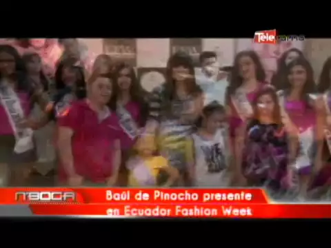Baúl de Pinocho presente en Ecuador Fashión Week
