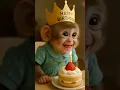 Download Lagu Wish This Baby Monkey a Happy Birthday! 🐵🎂🎉