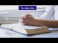Daily Bible Quiz English Mark Chapter 3