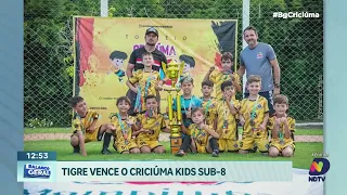 Tigre conquista título do Criciúma Kids Sub-8 nos campos do Mampituba