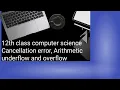 Cancellation Underflow