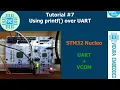 printf over the UART using STM32