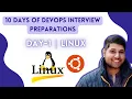 10 Days Of DevOps Technical Interview Preparation DAY-1 LINUX