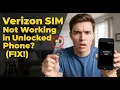 Verizon SIM Card Not Working Here s the EASY Fix for Unlocked Phones