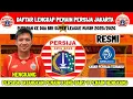 Download Lagu RESMI - PERSIJA DATANGKAN 1 ASING BARU - WITAN HENGKANG - KABAR PERSIJA - DAFTAR PEMAIN BARU PERSIJA