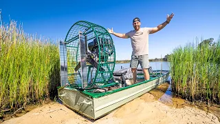 I Bought World s SMALLEST AIRBOAT ultimate testing