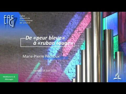 De "peur bleue" à "ruban rouge" | Marie-Pierre Péchoux