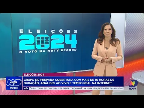 Cobertura completa das eleições 2024: mais de dez horas de transmissão ao vivo