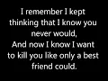 Brand New - Seventy Times 7 Lyrics
