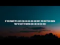 Little Mix - If You Want My Love (Lyrics)