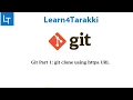 Git Part 1 How to clone GitHub Repository using HTTPS URL git clone