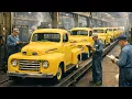 Lagu Cómo Era Fabricada Camioneta Ford De 1949 | Cómo Producida La Legendaria Camioneta(Proceso Completo)