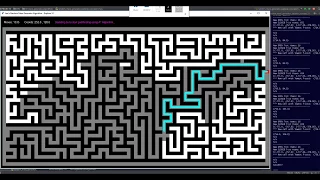 Explorer 3 1 Maze generating algorithm vs A Pathfinder algorithm