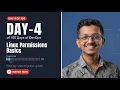 Day 4 Grant Execute Permission to a Script on Linux chmod 755 Explained DevOps Labs