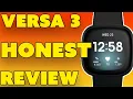 MY Honest Review Of The Fitbit Versa 3 Smart Watch