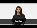 Download Lagu How to pronounce HELLO in American English