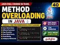 Java Full Course 40 - Method Overloading in Java Compile-Time Polymorphism Static Binding