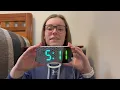 LED Mirror Digital Alarm Clock with RGB Display 22 USB Charger Ports Auto Dimming for Girl Bedroom