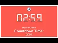 HOW TO CREATE COUNTDOWN TIMER USING JAVASCRIPT 2020