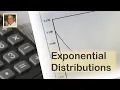 Use Excel s expon dist function to evaluate probabilities associated with exponential distributions