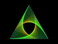 Recursive Mathematics Art Repeating Triangles
