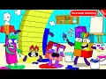Numberblocks 7 Returns Color To The World Numberblocks Fanmade Coloring Story