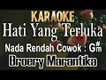 Download Lagu Hati Yang Terluka (Karaoke) Broery Pesolima Nada Rendah Pria/ Cowok/ Low Male key G#m