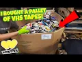 I Bought a Pallet of VHS Tapes - This is How I Plan to Sell Them All