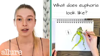 Euphoria s Hunter Schafer Draws Her Truck Favorite Beauty Product More Allure