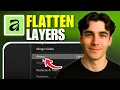 How to Flatten Layers In Affinity Designer Tutorial 2026