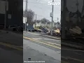 Speeding train SLAMS into trailer n New York Rockland County
