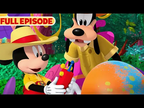 Download MP3 Mickey Mouse Funhouse Dinosaur Safari Full Episode 🌋🦖| S2 E16 | Dino Safari | @disneyjunior​