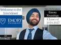 Emory Neurology 2023-24 Interviews Welcome