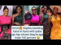 Lagu Sophia momodu standing beside iyabo ojo has revealed her real age 😲