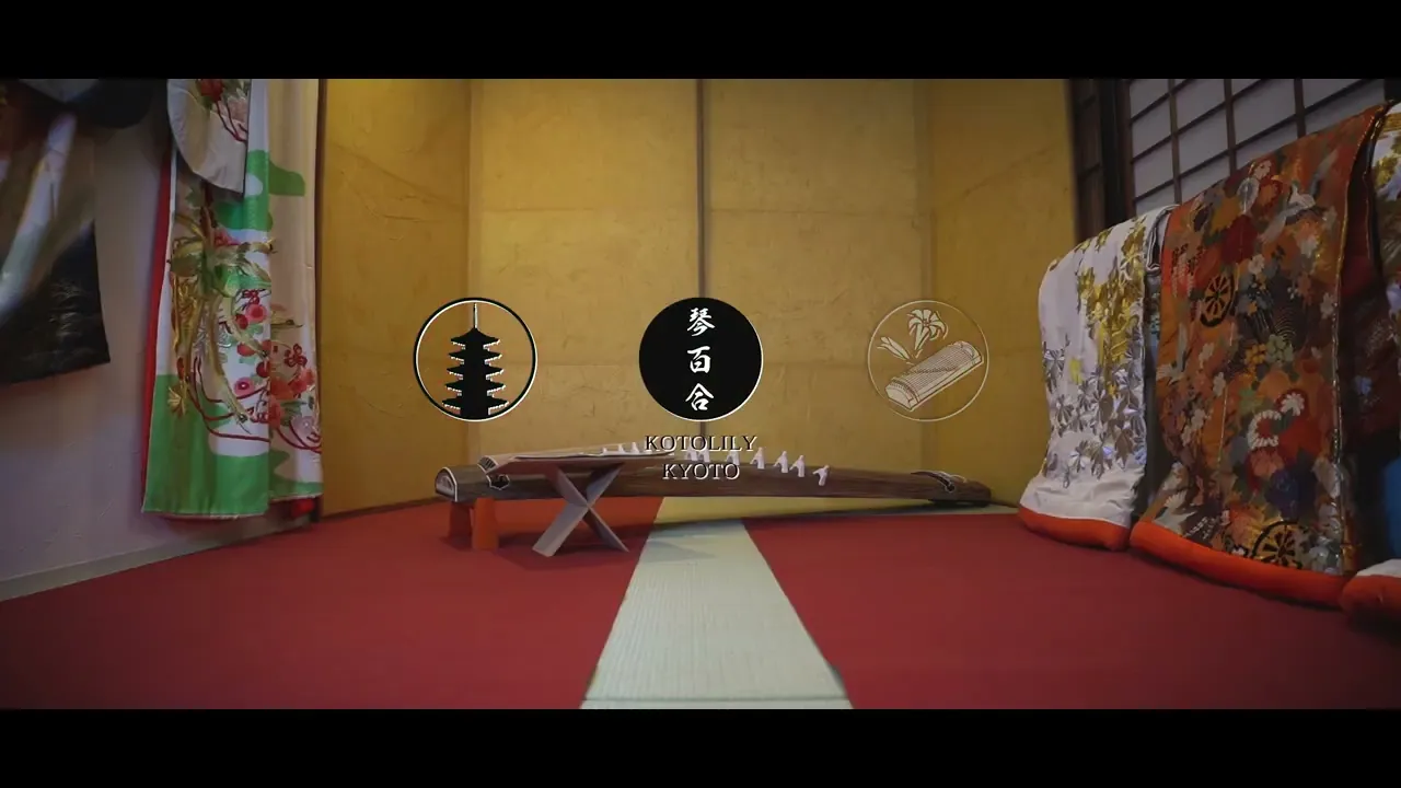 Kyoto Koto Lesson in Gorgeous Kimono: Learn Japanese Harp!