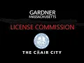 Gardner License Commission Meeting Aug 11 2026