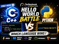 C vs Python Hello World Battle Which Language Wins