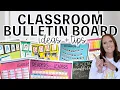 Classroom Bulletin Board Ideas and Tips