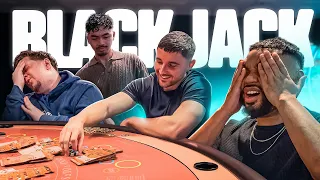 15.000€ POUR NOTRE PREMIÈRE SESSION BLACKJACK IRL !