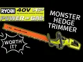 Ryobi 40V HP Hedge Trimmer Review