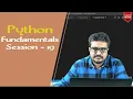 Python Tutorial Python Fundamentals Session 19