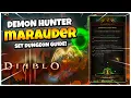 Diablo 3 EASILY MASTER Demon Hunter Set Dungeon for Season 28
