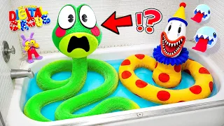 The Amazing Digital Circus Ribbit Vs Kaufmo (Bath Party) Episode 9