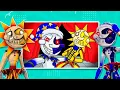 SUN vs MOON FNAF REACTION GameToons Animation